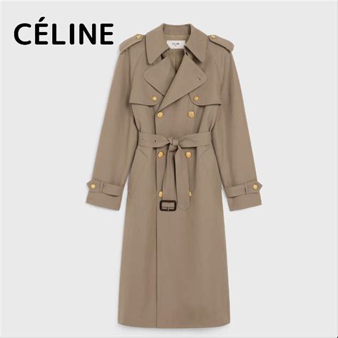 celine trench coat women|authentic Celine jackets.